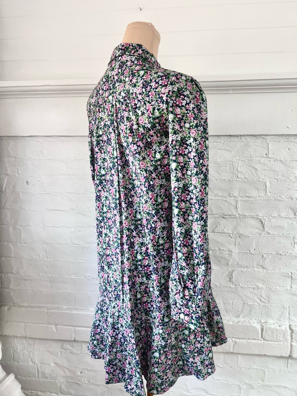 Tuckernuck Callahan Shirt Dress Floral Cotton Mini - Picture 6 of 12